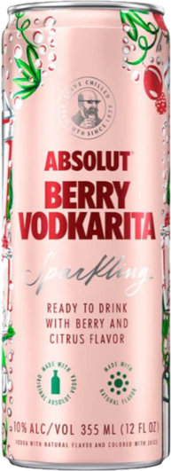 Absolut Berry Vodkarita Wisconsin